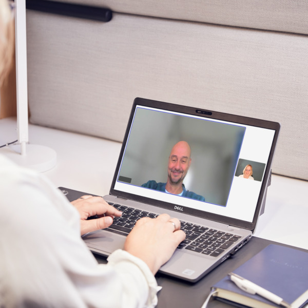 Frauke Schöttke im 1:1 Online‑Coaching Gespräch zur Selbstführung und Selbstmanagement